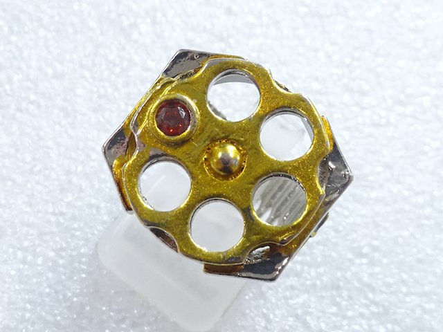 色石　指輪(12号)